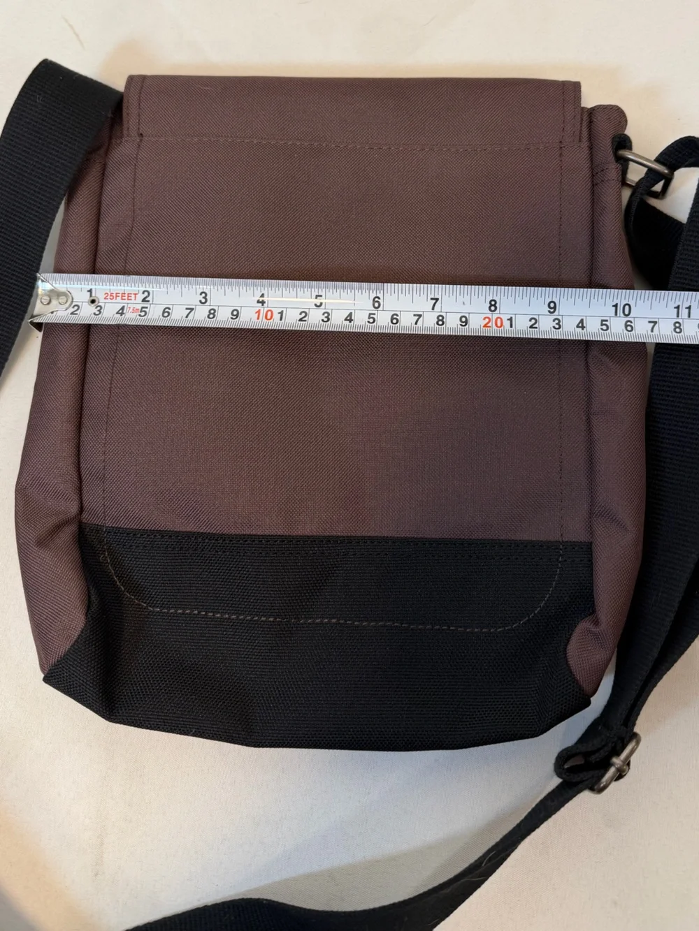 Carhartt Messenger Crossbody Bag Port Color Black Strap Flap Over Snap Closure